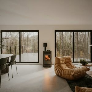 Ballistic window — glazing cross-section or install