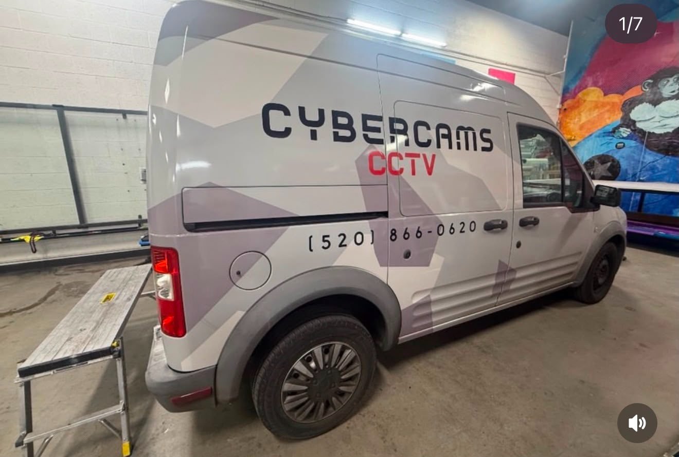 Wrapped fleet van
